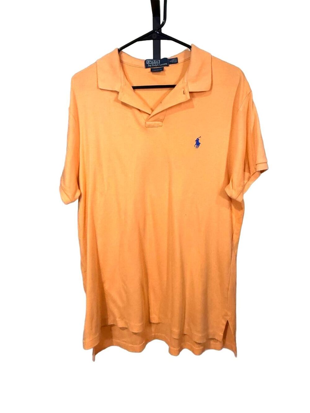 Polo Ralph Lauren Men's Orange Short Sleeve Polo Shirt
